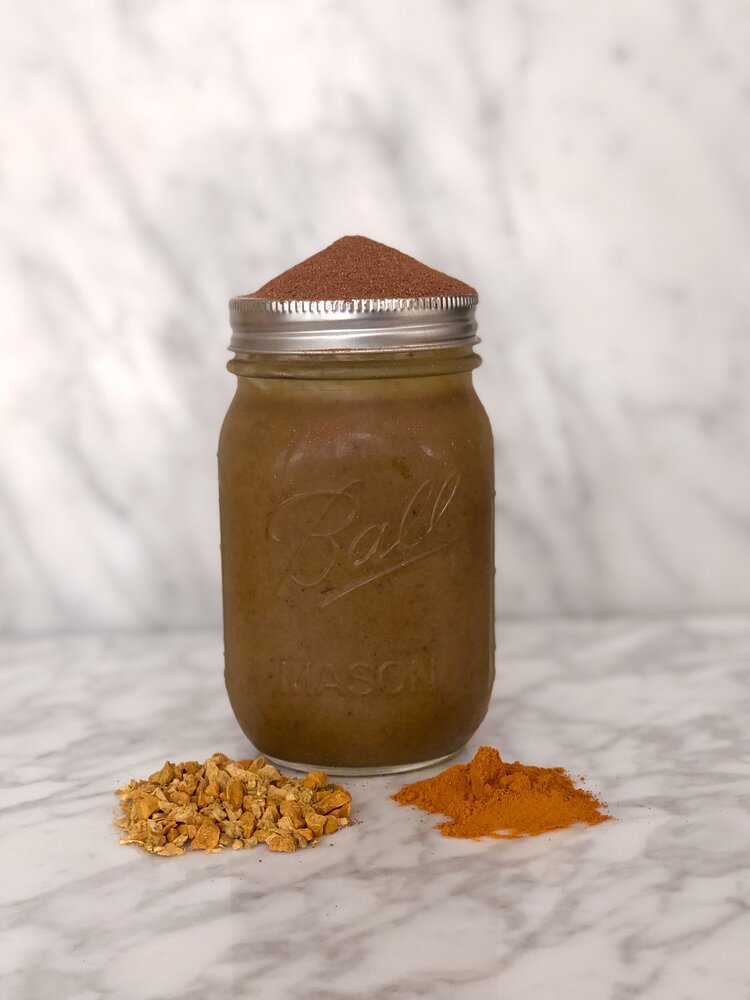 Gold Sea Moss Infused With Turmeric and Cinnamon