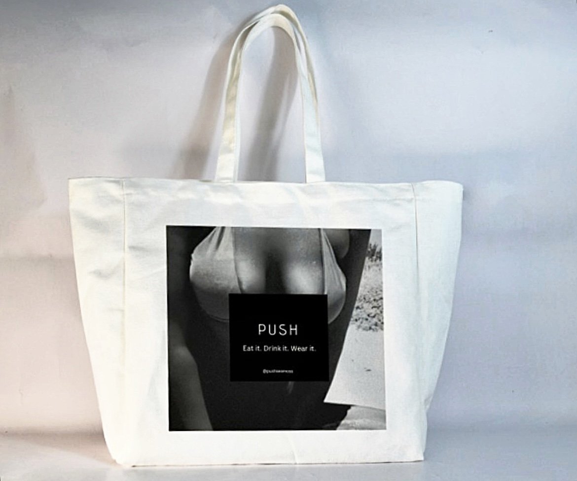 PUSH Tote Bag